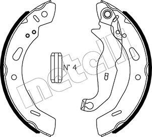 Metelli 53-0490 - Kit freno, freni a tamburo www.autoricambit.com