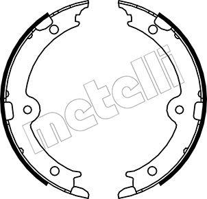 Metelli 53-0449 - Kit ganasce, Freno stazionamento www.autoricambit.com