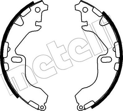 Metelli 53-0448 - Kit freno, freni a tamburo www.autoricambit.com