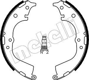 Metelli 53-0428 - Kit freno, freni a tamburo www.autoricambit.com