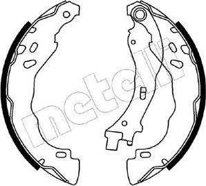 Metelli 53-0544 - Kit freno, freni a tamburo www.autoricambit.com