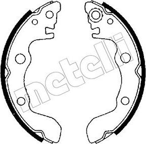 Metelli 53-0569 - Kit freno, freni a tamburo www.autoricambit.com