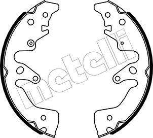 Metelli 53-0516 - Kit freno, freni a tamburo www.autoricambit.com