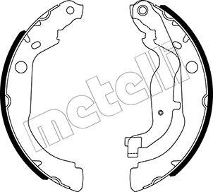 Metelli 53-0535 - Kit freno, freni a tamburo www.autoricambit.com