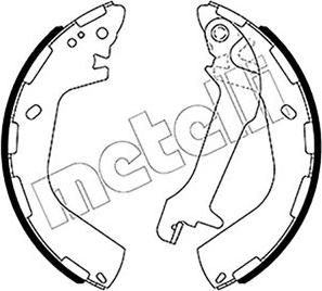 Metelli 53-0655 - Kit freno, freni a tamburo www.autoricambit.com