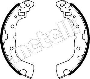 Metelli 53-0602 - Kit freno, freni a tamburo www.autoricambit.com