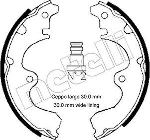 Metelli 53-0634 - Kit freno, freni a tamburo www.autoricambit.com