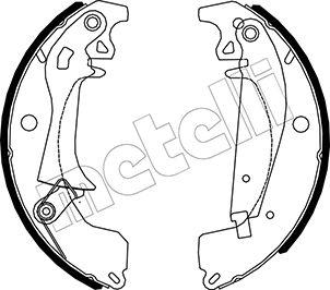 Metelli 53-0624Y - Kit freno, freni a tamburo www.autoricambit.com