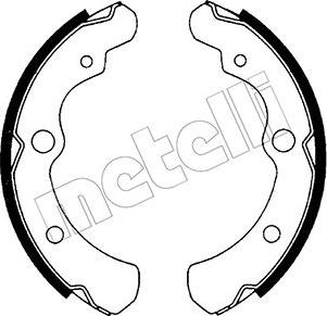 Metelli 53-0628 - Kit freno, freni a tamburo www.autoricambit.com