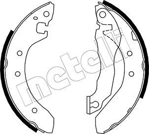 Metelli 53-0005 - Kit freno, freni a tamburo www.autoricambit.com