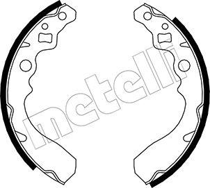 Metelli 53-0034 - Kit freno, freni a tamburo www.autoricambit.com