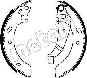 Metelli 53-0030 - Kit freno, freni a tamburo www.autoricambit.com