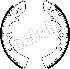 Metelli 53-0198 - Kit freno, freni a tamburo www.autoricambit.com