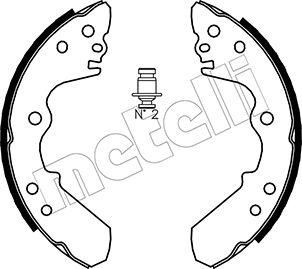 Metelli 53-0192 - Kit freno, freni a tamburo www.autoricambit.com