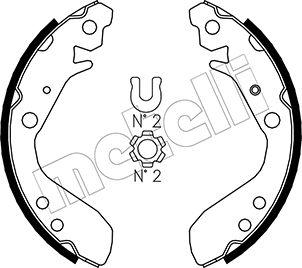 Metelli 53-0158 - Kit freno, freni a tamburo www.autoricambit.com