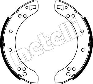 Metelli 53-0101 - Kit freno, freni a tamburo www.autoricambit.com