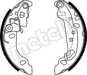 Metelli 53-0137 - Kit freno, freni a tamburo www.autoricambit.com