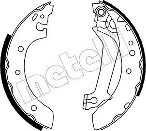 Metelli 53-0129 - Kit freno, freni a tamburo www.autoricambit.com