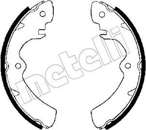 Metelli 53-0390 - Kit freno, freni a tamburo www.autoricambit.com