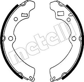 Metelli 53-0393 - Kit freno, freni a tamburo www.autoricambit.com