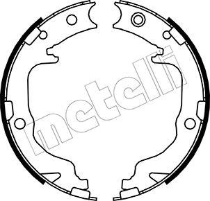 Metelli 53-0362 - Kit ganasce, Freno stazionamento www.autoricambit.com