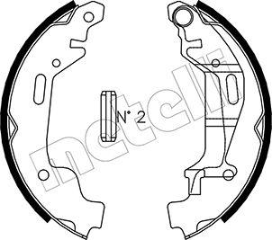 Metelli 53-0314 - Kit freno, freni a tamburo www.autoricambit.com