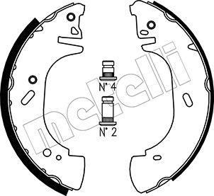 Metelli 53-0313 - Kit freno, freni a tamburo www.autoricambit.com