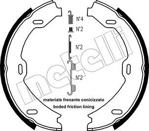 Metelli 53-0241K - Kit ganasce, Freno stazionamento www.autoricambit.com