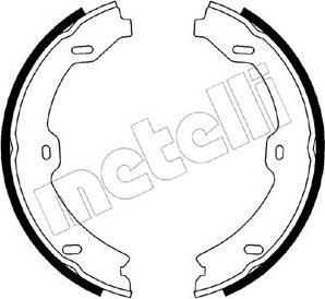 Metelli 53-0247 - Kit ganasce, Freno stazionamento www.autoricambit.com