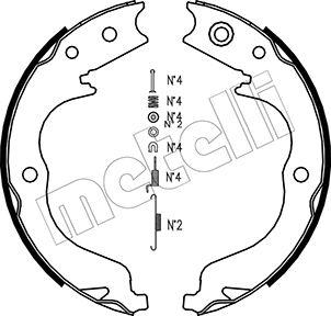 Metelli 53-0268K - Kit ganasce, Freno stazionamento www.autoricambit.com