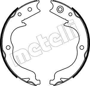 Metelli 53-0268 - Kit ganasce, Freno stazionamento www.autoricambit.com