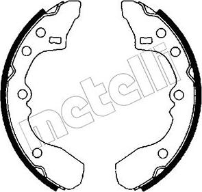 Metelli 53-0203 - Kit freno, freni a tamburo www.autoricambit.com