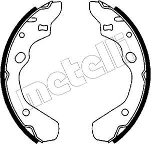 Metelli 53-0207 - Kit freno, freni a tamburo www.autoricambit.com