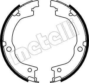 Metelli 53-0230 - Kit ganasce, Freno stazionamento www.autoricambit.com