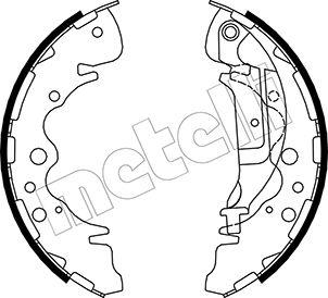 Metelli 53-0225 - Kit freno, freni a tamburo www.autoricambit.com