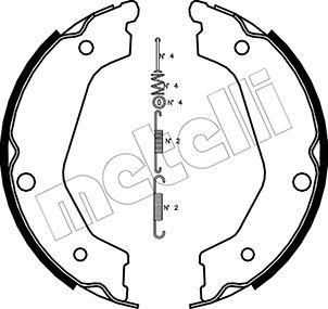 Metelli 53-0227K - Kit ganasce, Freno stazionamento www.autoricambit.com