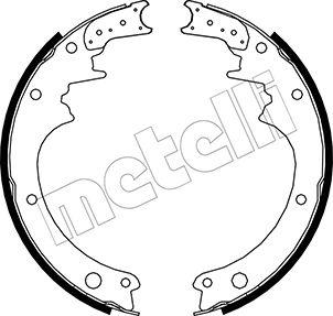 Metelli 53-0275 - Kit freno, freni a tamburo www.autoricambit.com