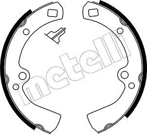 Metelli 53-0270 - Kit freno, freni a tamburo www.autoricambit.com