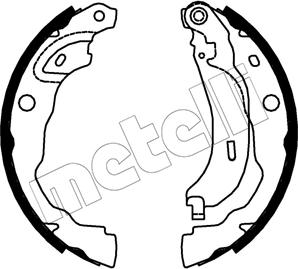 Metelli 53-0753 - Kit freno, freni a tamburo www.autoricambit.com