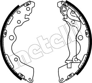 Metelli 53-0739 - Kit freno, freni a tamburo www.autoricambit.com