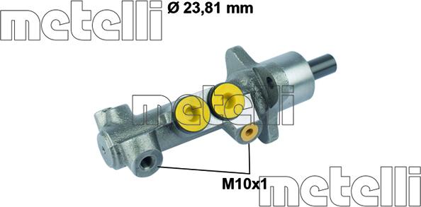 Metelli 05-0599 - Cilindro maestro del freno www.autoricambit.com