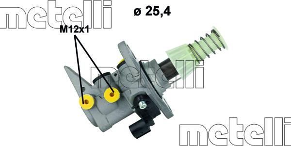 Metelli 05-1244 - Cilindro maestro del freno www.autoricambit.com