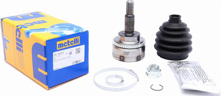 Metelli 15-1671 - Kit giunti, Semiasse www.autoricambit.com