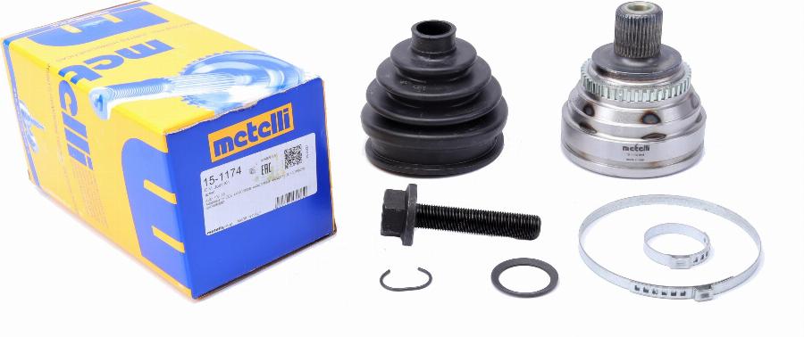 Metelli 15-1174 - Kit giunti, Semiasse www.autoricambit.com