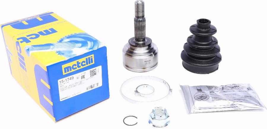 Metelli 15-1749 - Kit giunti, Semiasse www.autoricambit.com