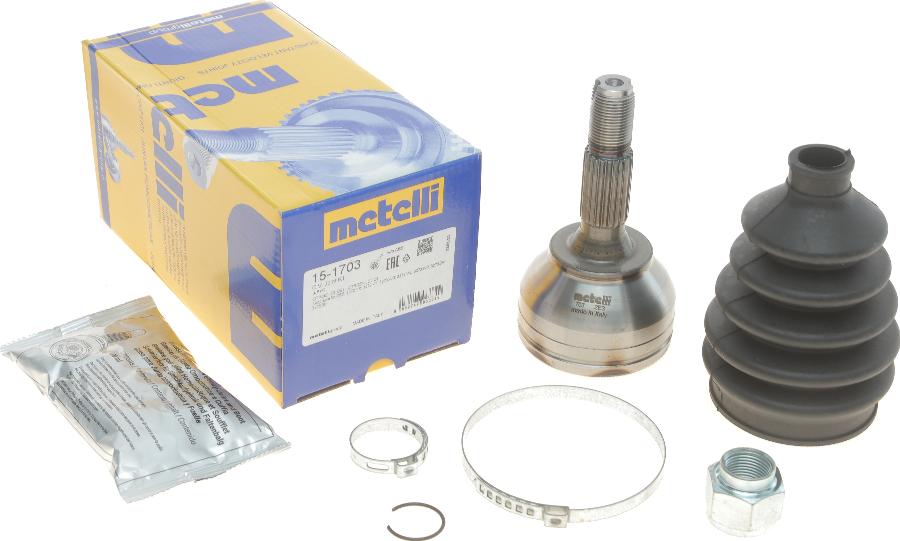 Metelli 15-1703 - Kit giunti, Semiasse www.autoricambit.com