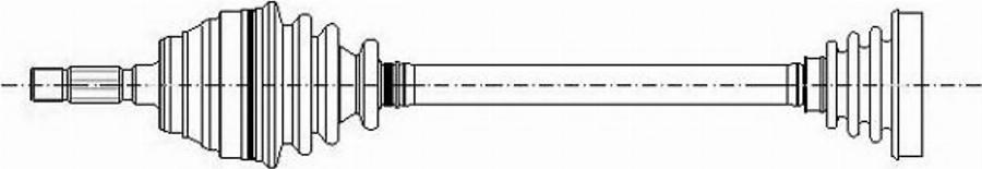 Metelli 17-0364 - Albero motore/Semiasse www.autoricambit.com