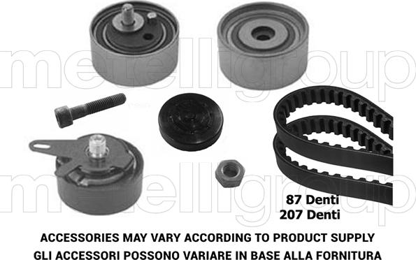 Metelli 29-0041 - Kit cinghie dentate www.autoricambit.com