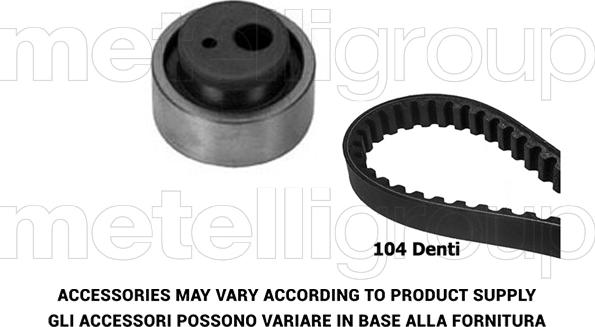 Metelli 29-0012 - Kit cinghie dentate www.autoricambit.com