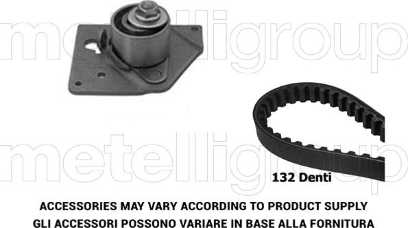Metelli 29-0025 - Kit cinghie dentate www.autoricambit.com